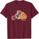 Disney Pixar Finding Nemo Be Brave Nemo Distressed Big Logo T-Shirt - T-Shirt | Maroon