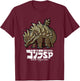 Godzilla Singular Point Anguirus T-Shirt - T-Shirt | Maroon