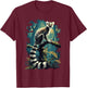 Lemurs Lemur T-Shirt - T-Shirt | Maroon