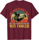 I'm Bass Player's Wife - Funny Bass Guitar Player's Wife T-Shirt - T-Shirt | Maroon