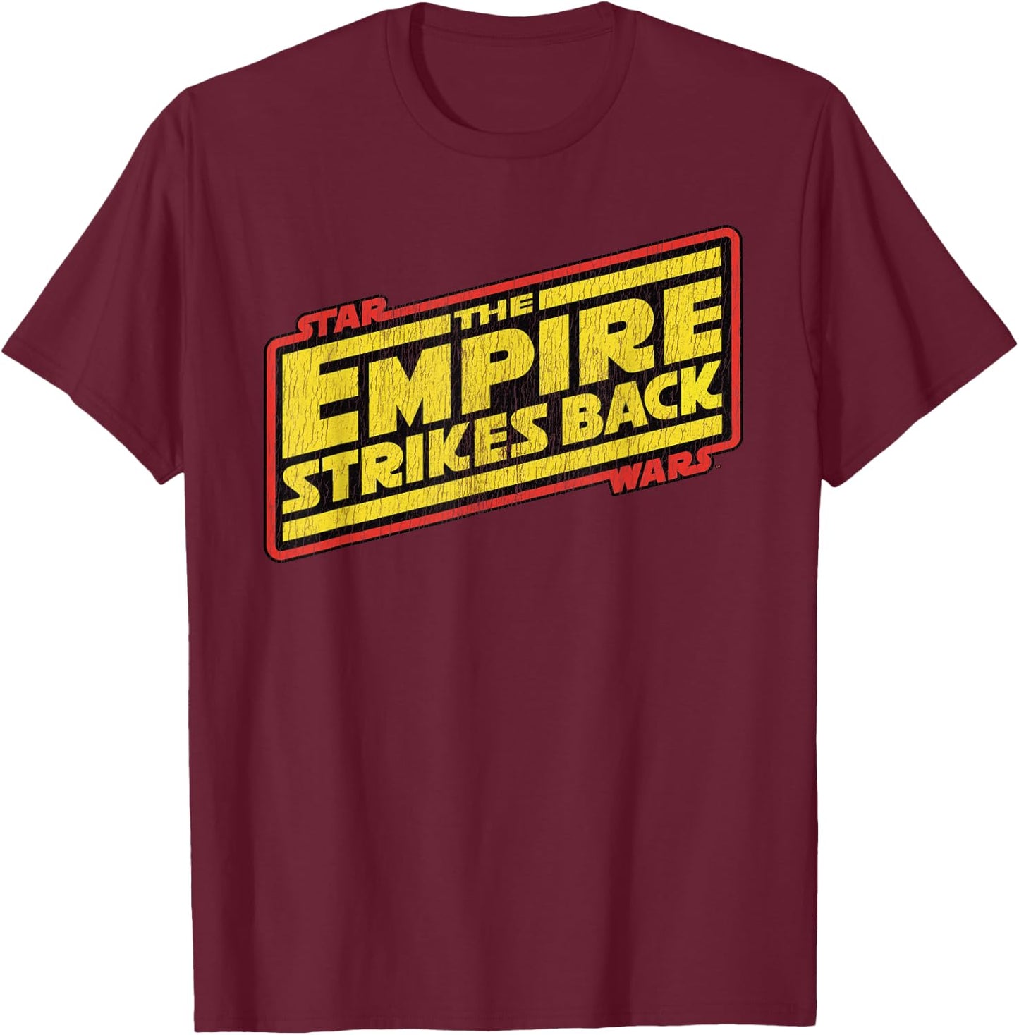 Star Wars Atari Arcade The Empire Strikes Back Retro T-Shirt - T-Shirt | Maroon