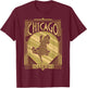 Chicago Rat Hole T-Shirt - T-Shirt | Maroon