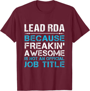 Lead Rda - Freaking Awesome T-Shirt - T-Shirt | Maroon