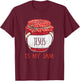 Fun Inspirational Religious Saying | Cute Jesus Is My Jam T-Shirt - T-Shirt | Maroon