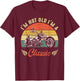 I'm Not Old I'm A Classic Motorcycle Retro Vintage T-Shirt - T-Shirt | Maroon