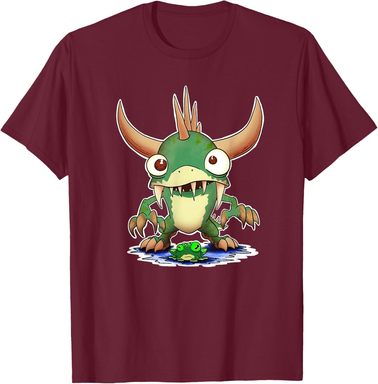 Wisconsin's Legendary Hodag of Rhinelander T-Shirt - T-Shirt | Maroon