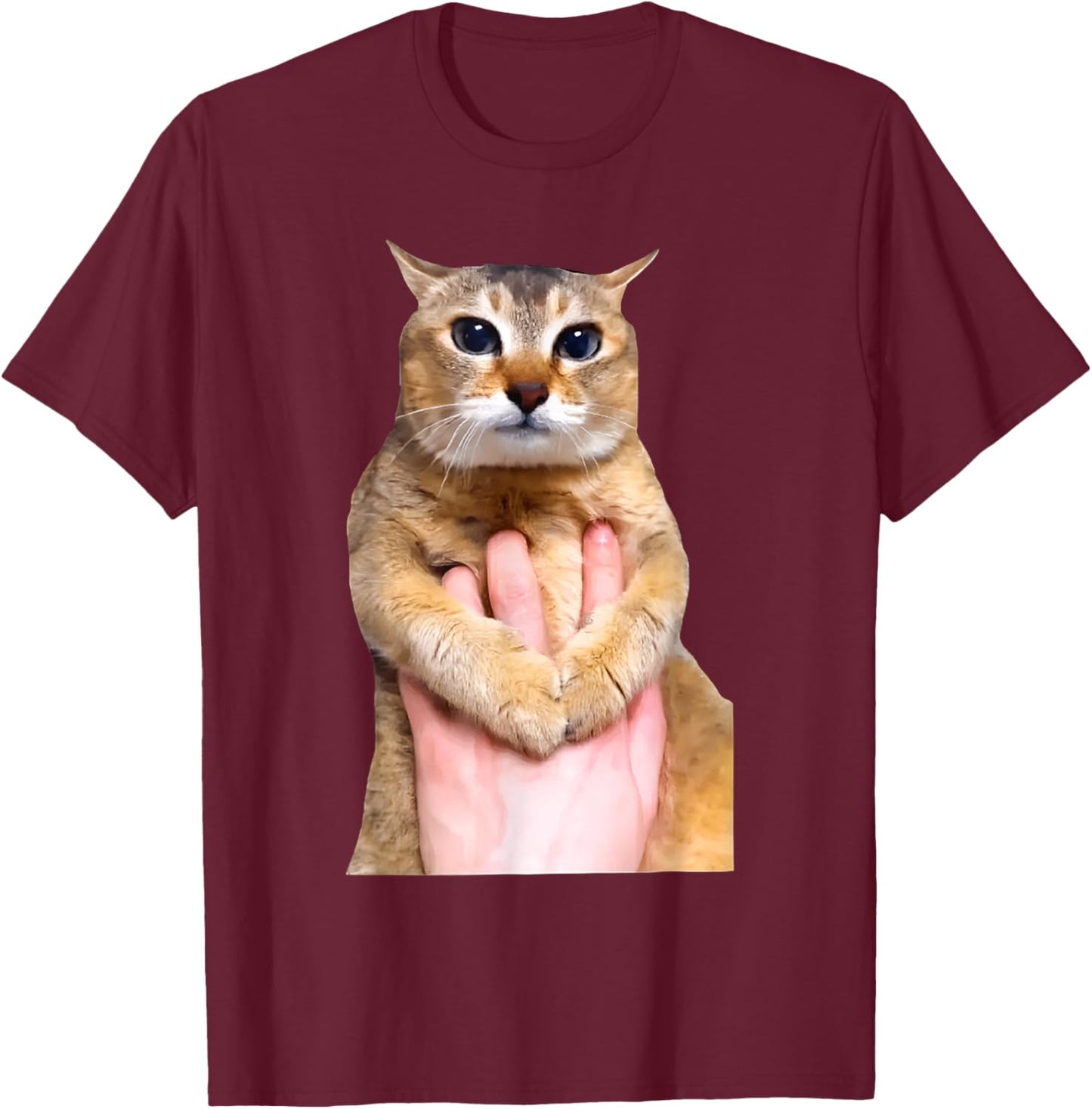 Tole Tole Cat , Small, Black T-Shirt - T-Shirt | Maroon