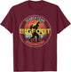 Washington Bigfoot Search Team Sasquatch Merchandise T-Shirt - T-Shirt | Maroon