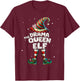 I'm The Drama Queen Elf Family Matching Group Christmas T-Shirt - T-Shirt | Maroon