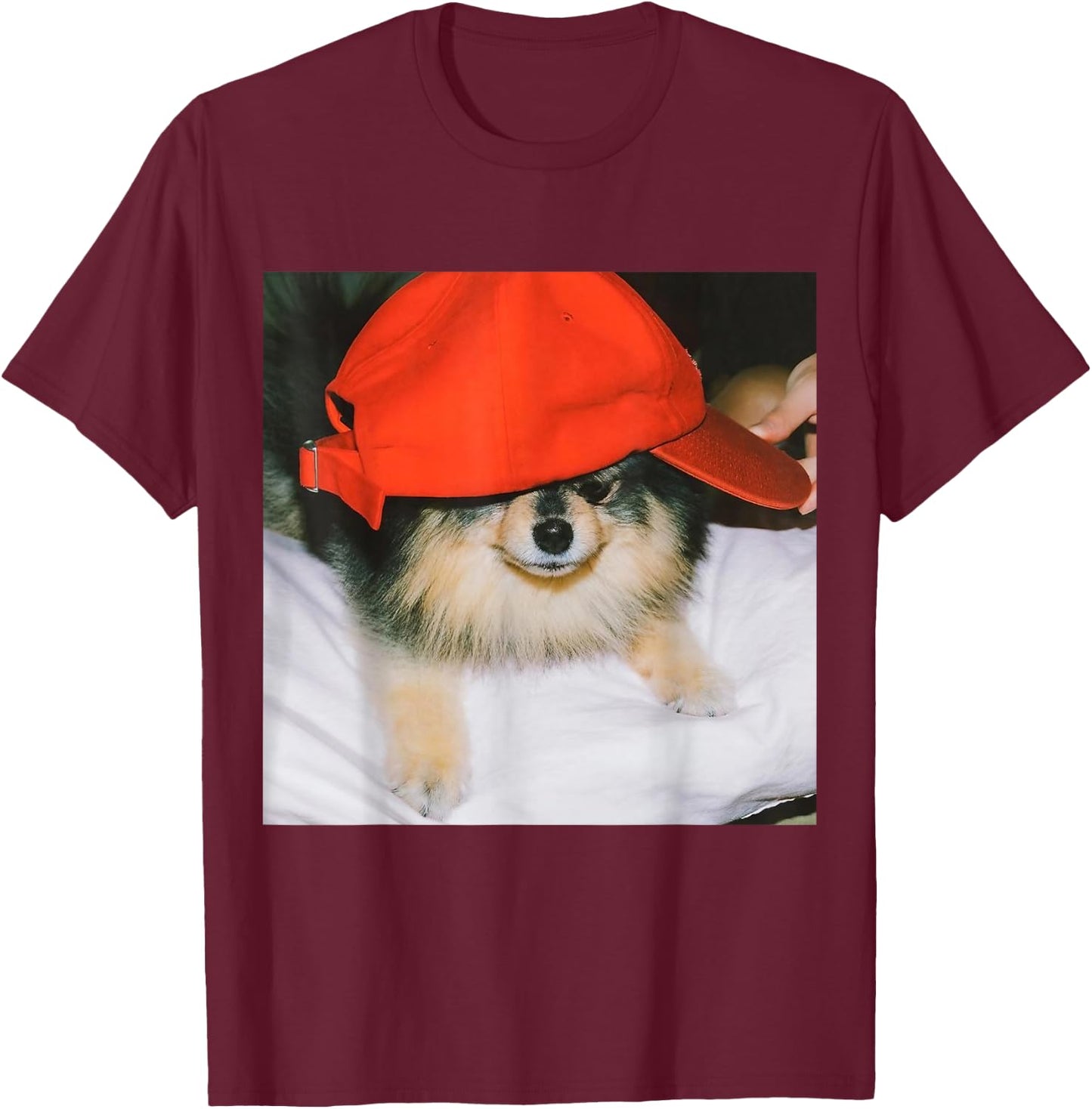 Dog Yeontan Shirt The Cute Dog Lover's Delight T-Shirt - T-Shirt | Maroon
