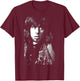 John Mayall Black And White Portrait By Everard Smith T-Shirt - T-Shirt | Maroon