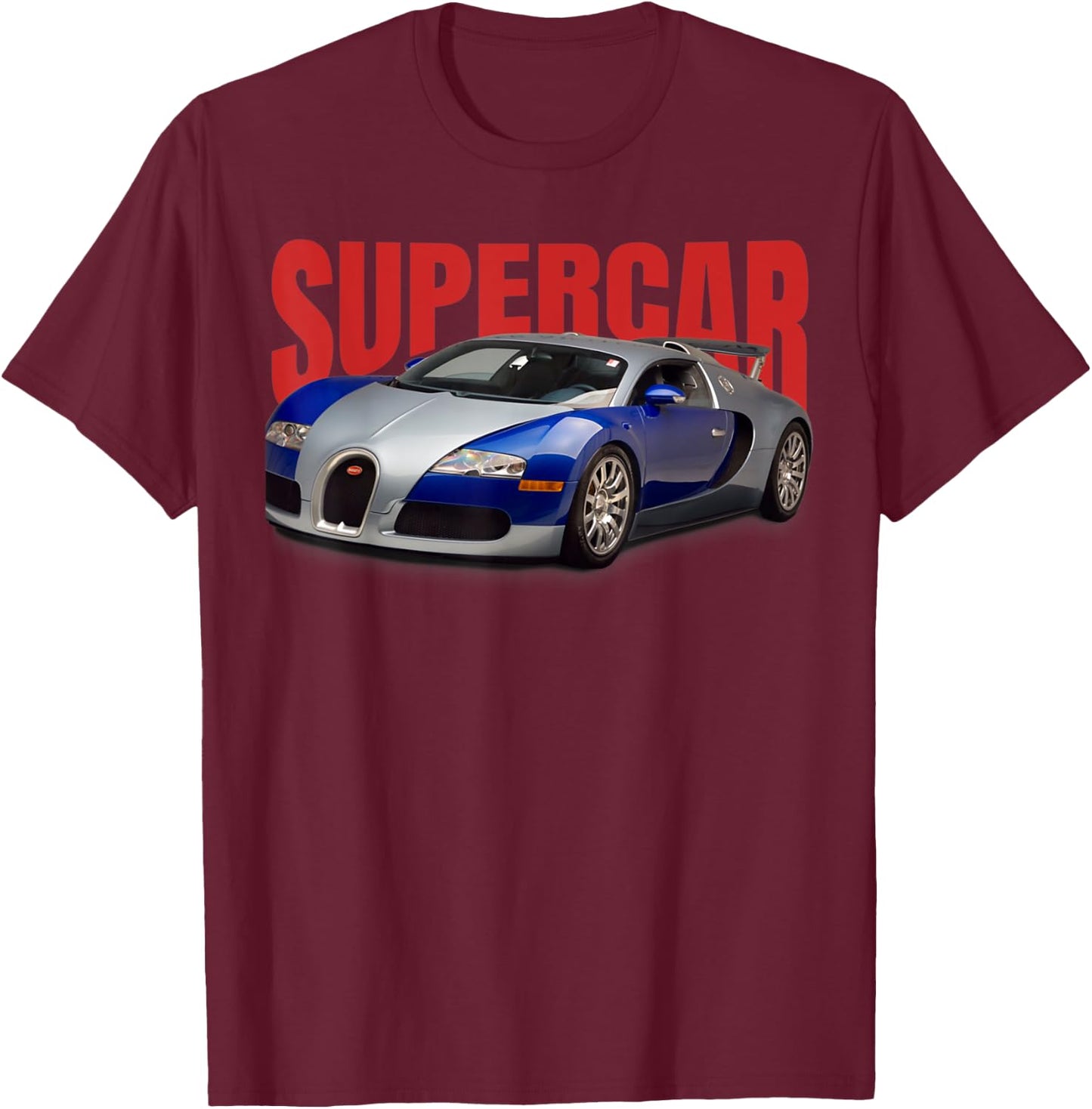 The best Supercar racing fan on the planet. T-Shirt - T-Shirt | Maroon