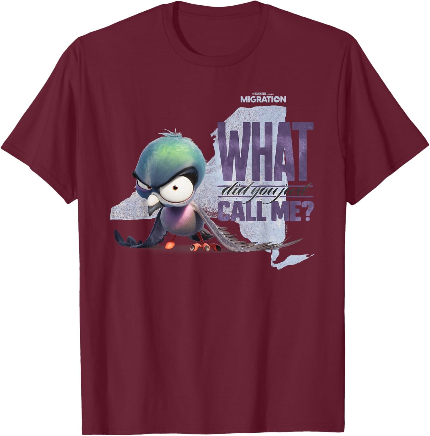 Migration Chump T-Shirt - T-Shirt | Maroon