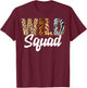 Wild Squad Zoo Born Two be Wild B-day Safari Jungle Animal T-Shirt - T-Shirt | Maroon