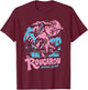 Rougarou Swamp Monster Loop Garu T-Shirt - T-Shirt | Maroon
