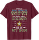 He Is A Soldier & He Is My Son Proud Army Infantry Mom T-Shirt - T-Shirt | Maroon