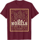 Morel Search Rescue Team - Mushroom Hunting Mushroom Hunter T-Shirt - T-Shirt | Maroon