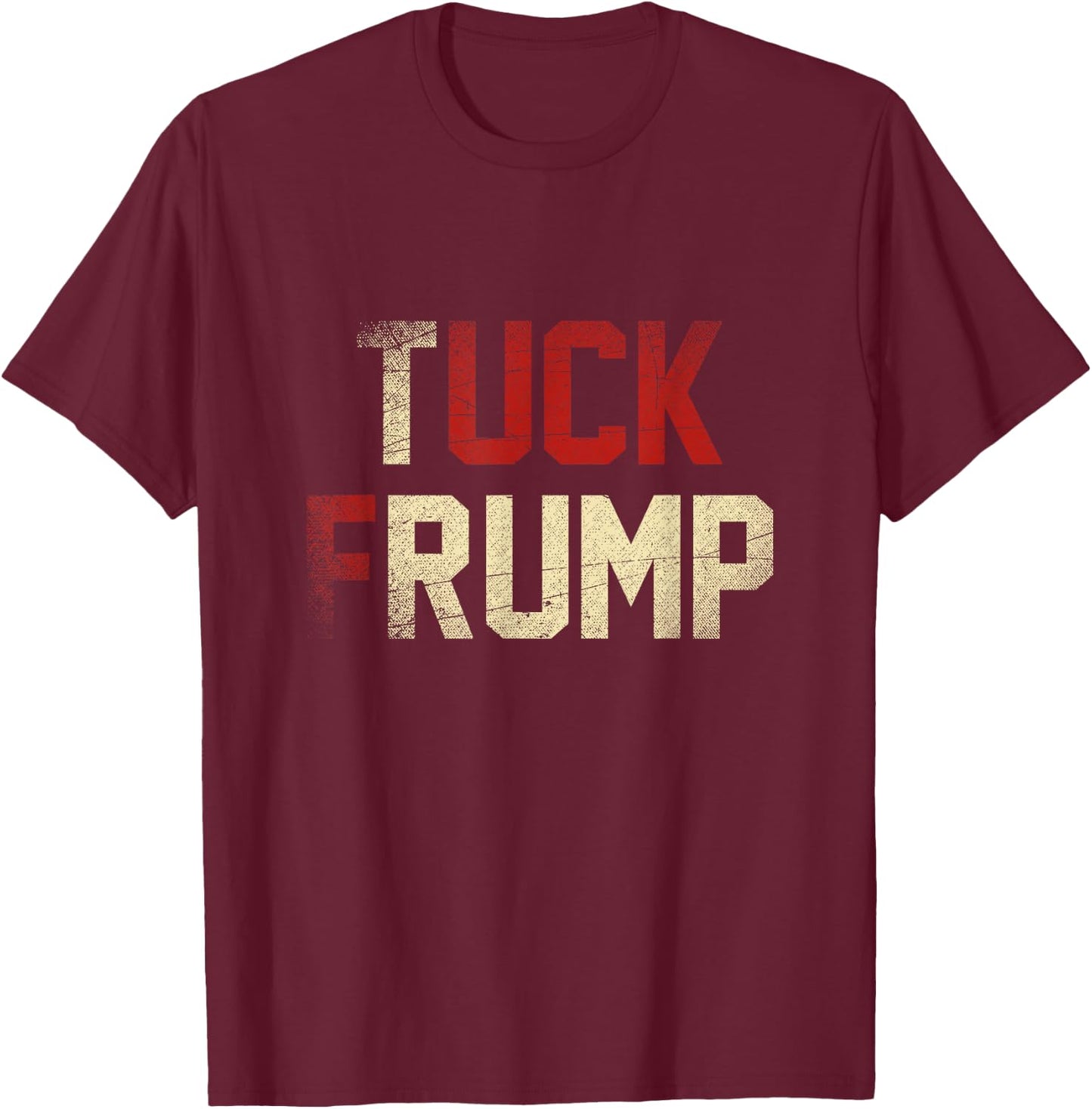 Tuck Frump T-Shirt - T-Shirt | Maroon