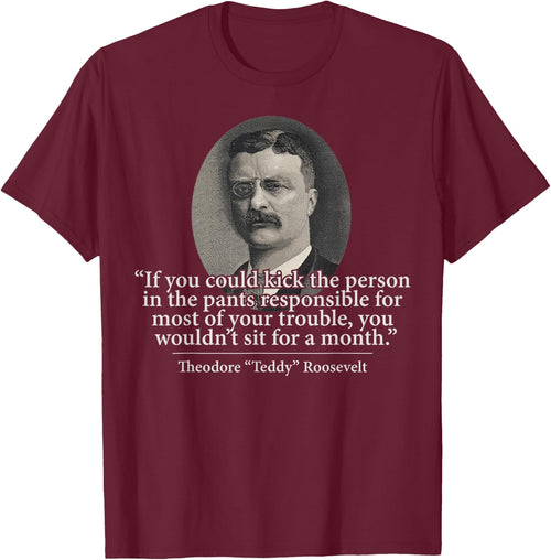 Theodore Teddy Roosevelt Speech Quote History Art Item