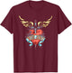 Bon Jovi Daggered T-Shirt - T-Shirt | Maroon