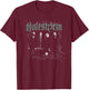 Halestorm - Band Photo T-Shirt - T-Shirt | Maroon