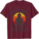 Vintage Buddha Yogi Saying Funny Yoga Gift T-Shirt - T-Shirt | Maroon