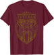 Vintage Veteran 1960 Motorcycle Biker T-Shirt - T-Shirt | Maroon