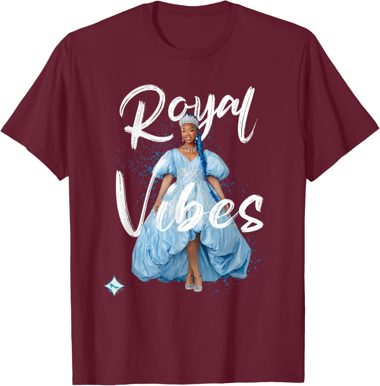 Disney Descendants 4: The Rise of Red Cinderella Royal Vibes T-Shirt - T-Shirt | Maroon
