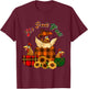It's Autumn Y'all Thanksgiving Chickens Inside Fall Pumpkins T-Shirt - T-Shirt | Maroon