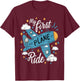 My First Plane Ride T-Shirt - T-Shirt | Maroon