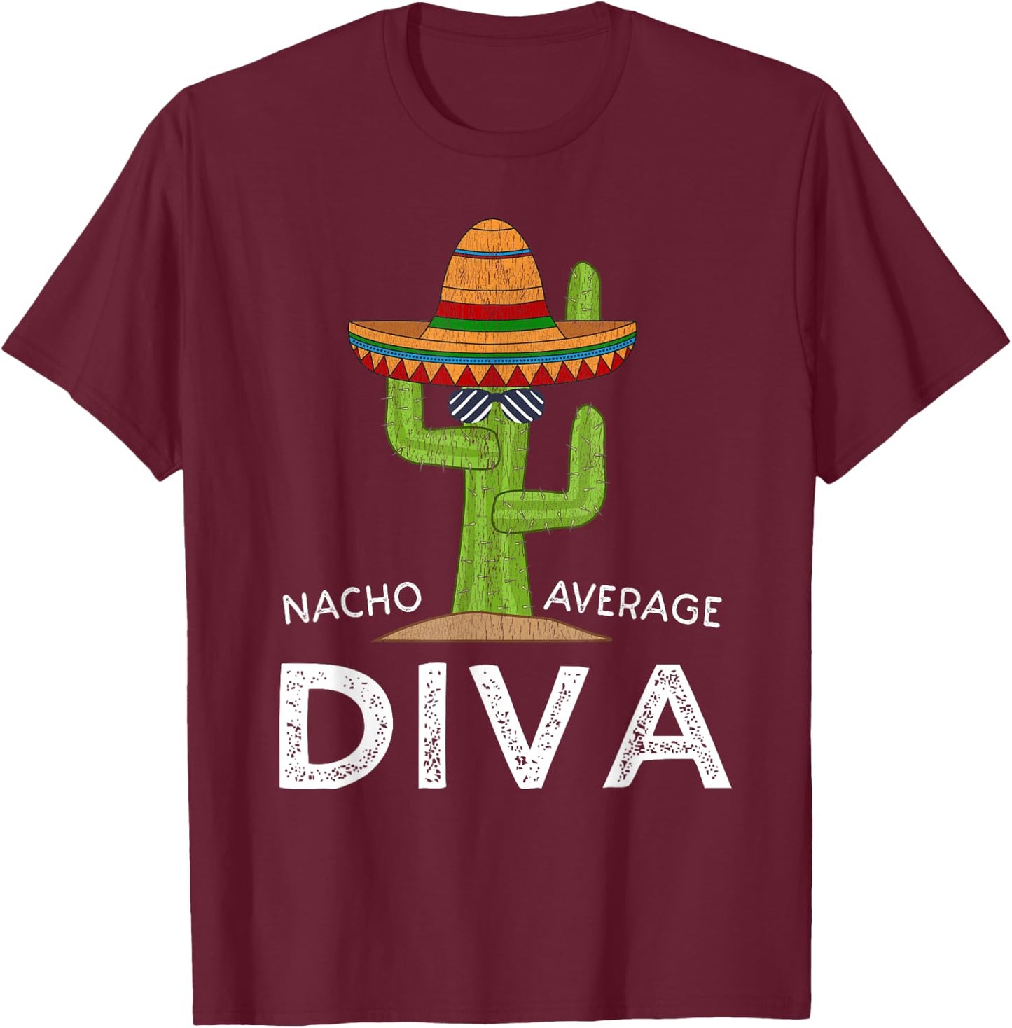 Funny Cute Diva Saying T-Shirt - T-Shirt | Maroon