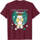 Heart Lives In Heaven Costume Poodle Memories Owner T-Shirt - T-Shirt | Maroon