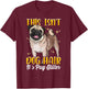 Funny Pug Shirts Pug Mom Gift This Isn't Pug Hair T-Shirt - T-Shirt | Maroon