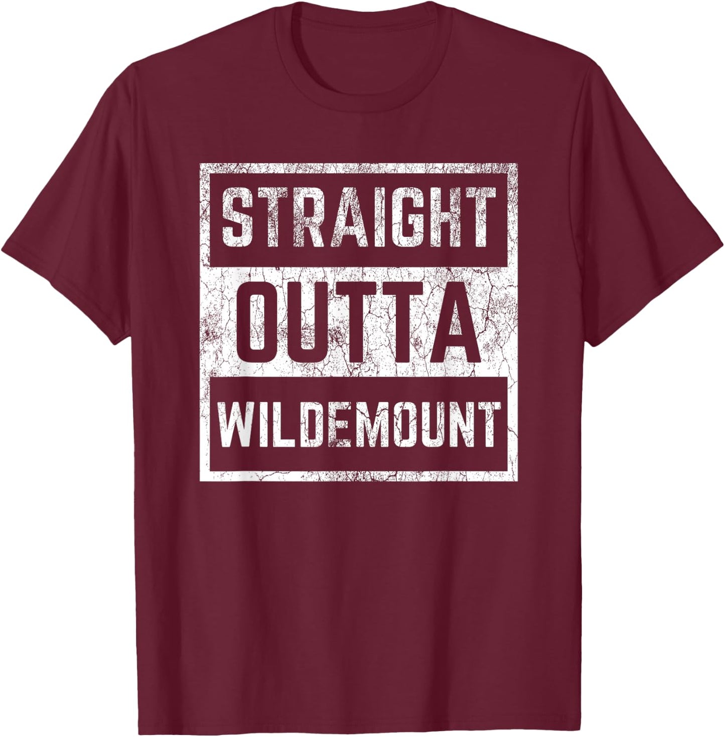 Straight Outta Wildemount - Critical The Mighty Nein Role T-Shirt - T-Shirt | Maroon