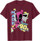 Marvel Deadpool 30th Made In The '90s T-Shirt - T-Shirt | Maroon