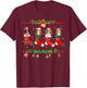 Cavalier King Charles Spaniel Christmas Stocking Xmas T-Shirt - T-Shirt | Maroon