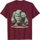 Cool Golem Costume for Adults and Kids T-Shirt - T-Shirt | Maroon