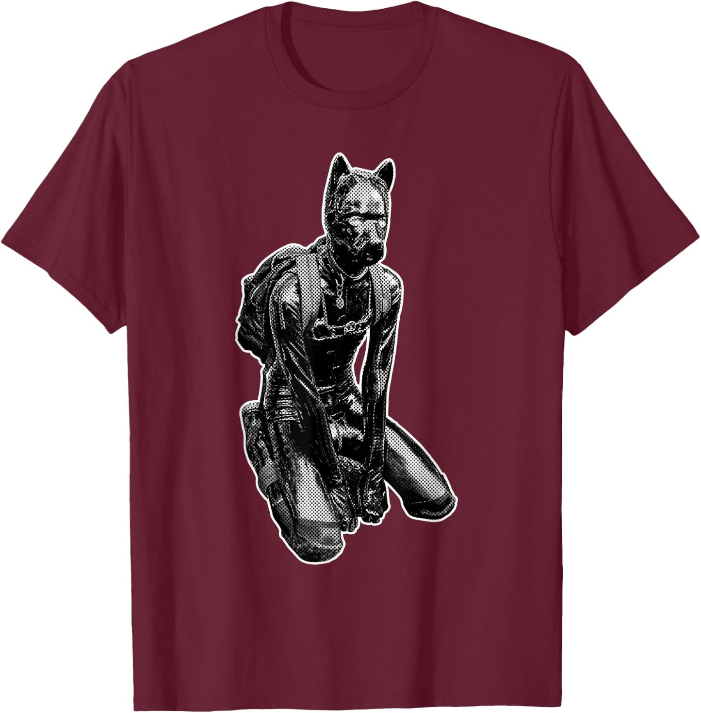 Doggy Petplay Puppy Play Design for Human Pup T-Shirt - T-Shirt | Maroon