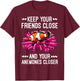 Funny Clown Fish Gift Clown Fish Anemones Lover Men Women T-Shirt - T-Shirt | Maroon