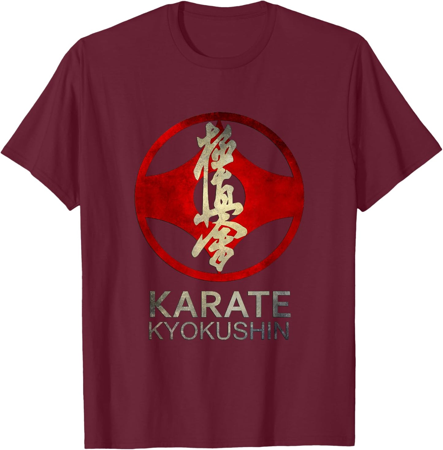 Karate Kyokushin T-Shirt - T-Shirt | Maroon