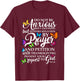 Don't Be Worried About All Butterfly Art - Rel T-Shirt - T-Shirt | Maroon
