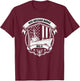 USS Arleigh Burke DDG-51 T-Shirt - T-Shirt | Maroon