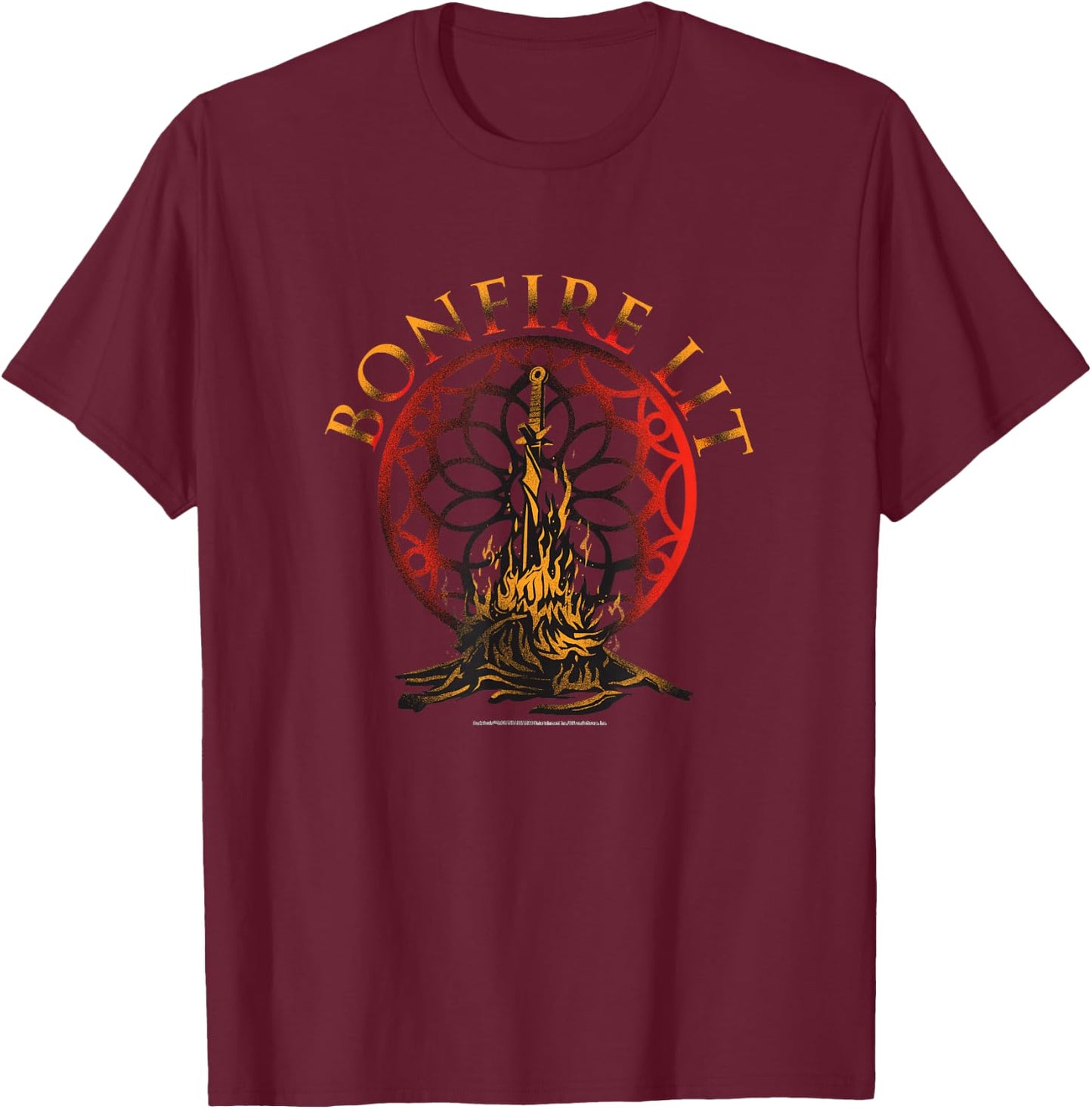 Dark Souls T-Shirt - T-Shirt | Maroon