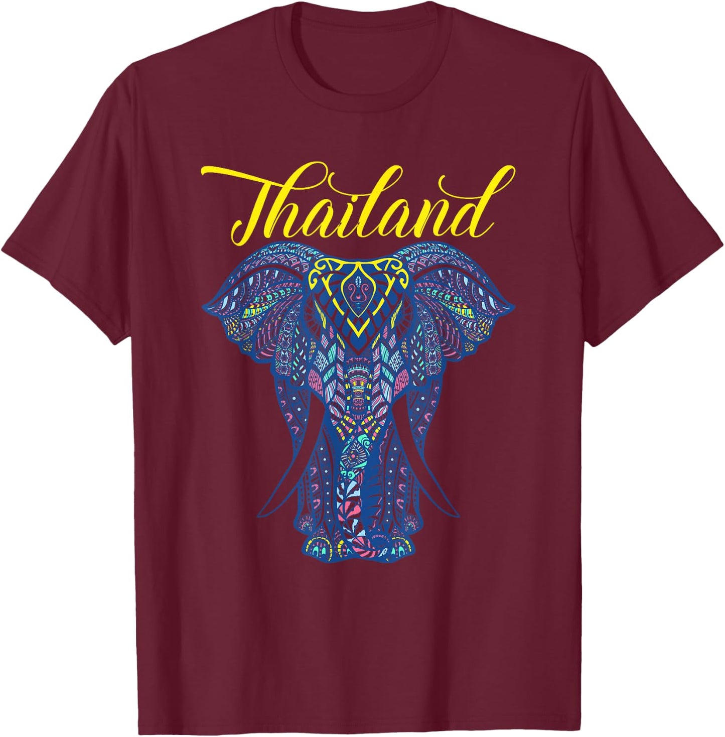 Phuket Thai Vacation Country Pride Thailand T-Shirt - T-Shirt | Maroon