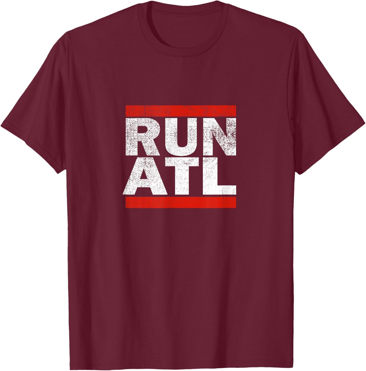 Run ATL Atlanta T-Shirt - T-Shirt | Maroon