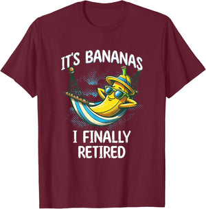 Retirement Retiring Funny Design Finally Retired Saying Meme T-Shirt - T-Shirt | Maroon