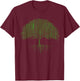 Debug Algorithm Debugger Gift Matrix Tree Programmer T-Shirt - T-Shirt | Maroon