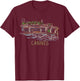 Cannes France Art Gift Men Women T-Shirt - T-Shirt | Maroon