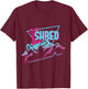 Vintage Snowboard Clothing 80s 90s Retro Snowboarding T-Shirt - T-Shirt | Maroon