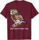 Northern Pygmy-Owl Bird Lover T-Shirt - T-Shirt | Maroon